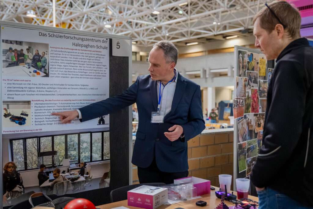 Dirk Schulze auf der MINT-EC-Tagung