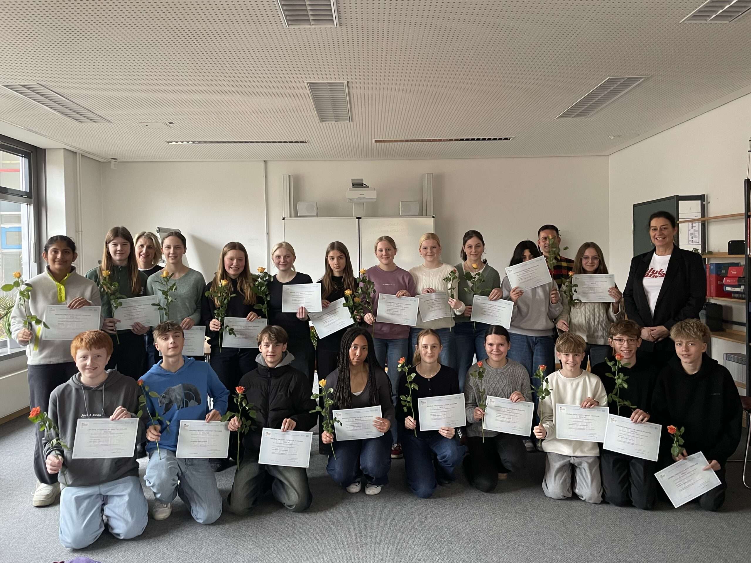 Du betrachtest gerade Urkunden für die Schülerinnen und Schüler der DELF-AG 2025