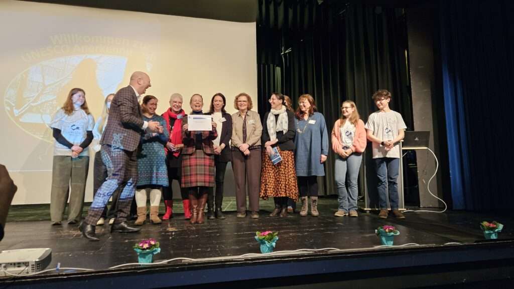 Anerkennungsfeier für die UNESCO - Schule HPS