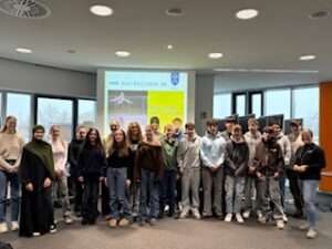 Besuch der Klasse im Rathaus Buxtehude