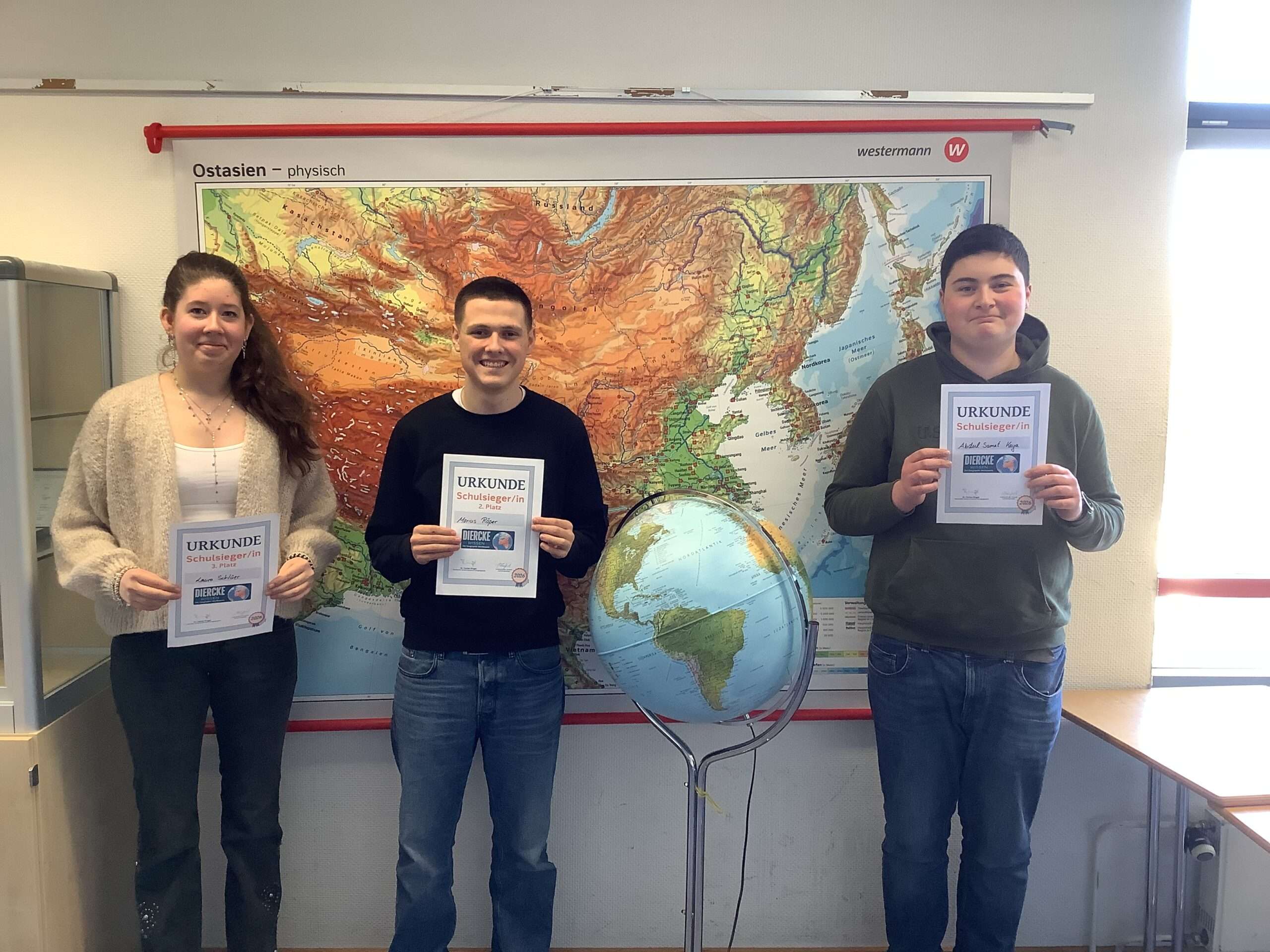 Mehr über den Artikel erfahren Diercke Wissen Wettbewerb 2026 an der Halepaghen-Schule